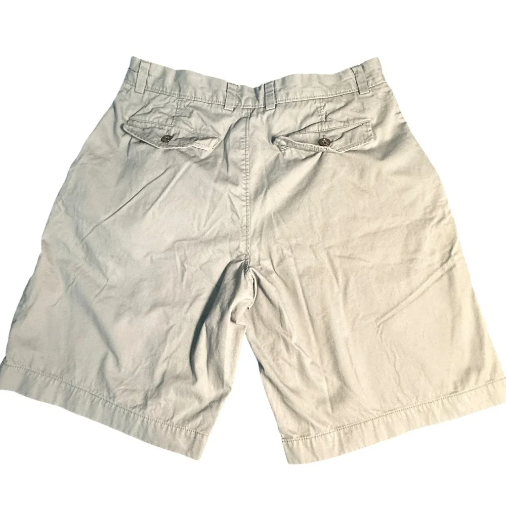 Banana Republic Men's Gray Chino Shorts‎ Size 32 Relaxed Fit Casual